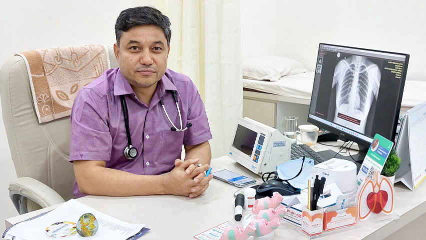 Dr. Dipesh Maskey - Best Pulmonologist in Raipur, Chhattisgarh